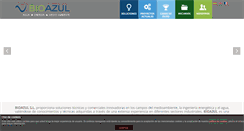 Desktop Screenshot of bioazul.com